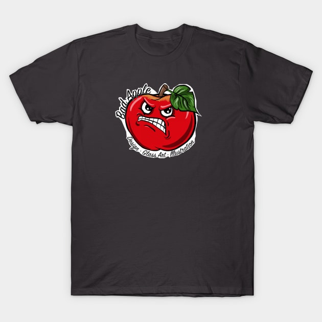 Bad Apple Design - Logo Tee T-Shirt by DastardlyDesigns